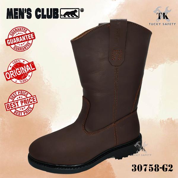 30758 Series - [ Men's Club ] MEN'S CLUB SAFETY SHOE / STEEL PLATE SAFETY BOOT READY STOCK