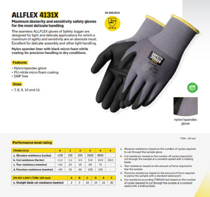 SAFETY JOGGER WORKS HEAVY DUTY WELDING GLOVE / HEAVY DUTY SAFETY SARUNG TANGAN ( READY STOCK ) ST JOGGER GLOVE