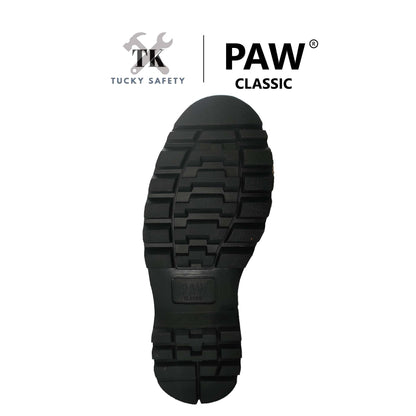 PC-301 [ PAW CLASSIC ] MEN'S HEAVY DUTY SAFETY BOOT / KASUT KERJA LELAKI SAFETY BOOT STEEL TOE STEEL PLATE SAFETY BOOT