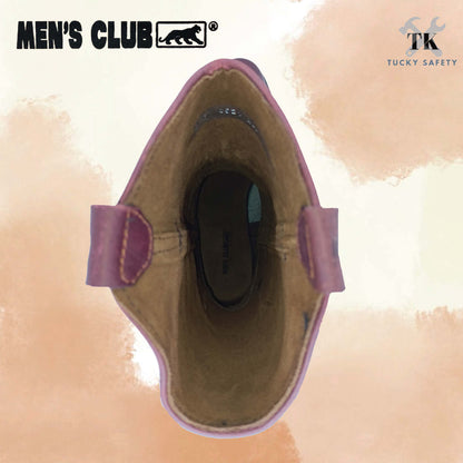 30758 Series - [ Men's Club ] MEN'S CLUB SAFETY SHOE / STEEL PLATE SAFETY BOOT READY STOCK