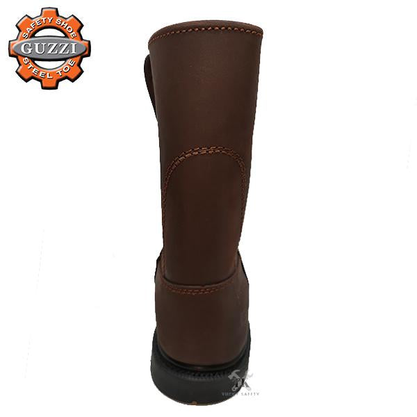 302 SERIES GUZZI SAFETY BOOT / HEAVY DUTY SAFETY BOOT / KASUT KERJA SAFETY BOOT 2058 - DARK BROWN