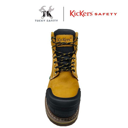 FL2986 SERIES [ KICKERS ] MEN SAFETY BOOT LACE UP HEAVY DUTY SAFETY BOOT