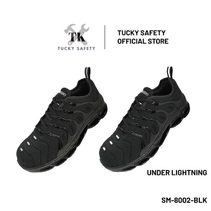 SM-8002 SERIES Ultra Light Safety Shoe Men Steel Toe Cap Anti-smashing Light Weight Sport Safety Shoes Work Shoe