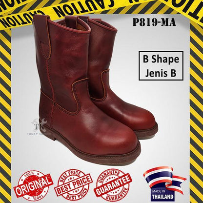 P819 SERIES JENIS B / B SHAPE PAWSU MEN'S SAFETY BOOT / HEAVY DUTY SAFETY BOOT / KASUT KERJA LELAKI