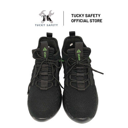 SM-X00072 SPORT DESIGN SAFETY SHOE / LIGHT WEIGHT SPORT SERIES STEEL TOE LACES SPORTY SAFETY MEN WORK SHOE