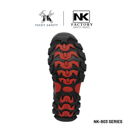 NK SAFETY SHOES STEEL TOE CAP SPORTY SAFETY SHOES STEEL PLATE NK-803 SERIES 803 SERIES