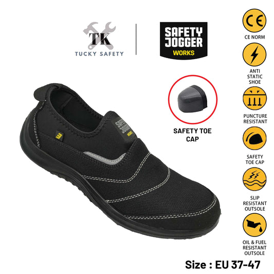 YUKON S1P [ SAFETY JOGGER ] SRC SPORTY SAFETY SHOE SAFETY TOE CAP STEEL TOE CAP