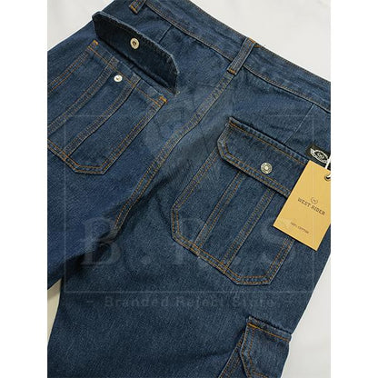 2800-DBL TK SIZE 28-48 SELUAR CARGO KERJA KAIN TEBAL POKET TEPI LELAKI / MEN'S WORKING CARGO PANTS