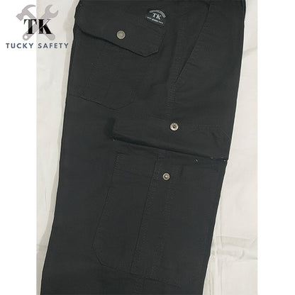 921 SERIES - ( SIZE 28-50 ) SELUAR CARGO KERJA KAIN TEBAL POKET TEPI LELAKI / WORKING CARGO PANTS STRAIGHT CUT