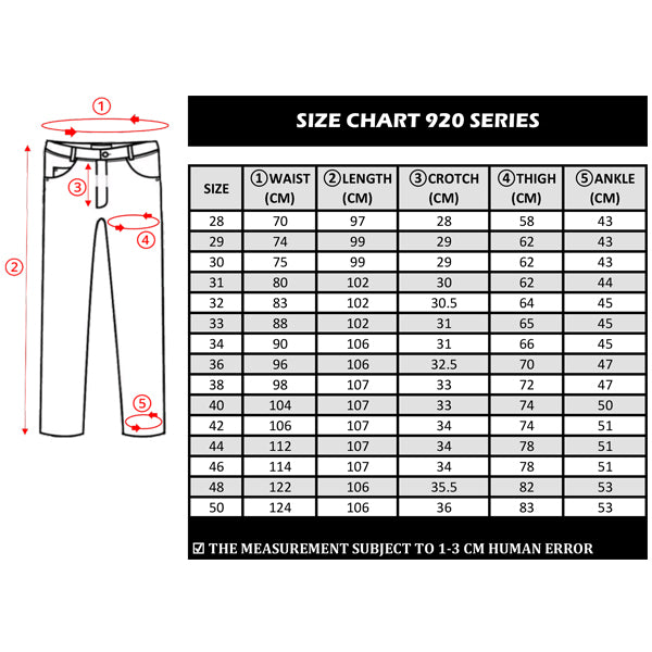 NK920 SERIES WEST RIDER MEN'S REFLECTIVE WORKING PANTS STRAIGHT CUT / CARGO PANTS / SELUAR KERJA LELAKI